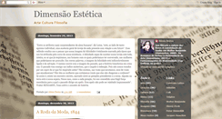 Desktop Screenshot of dimensaoestetica.blogspot.com