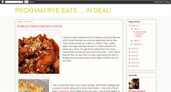 Desktop Screenshot of peckhamryeeats.blogspot.com