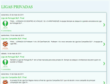 Tablet Screenshot of ligas-privadas.blogspot.com
