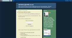 Desktop Screenshot of gruntlesermons.blogspot.com