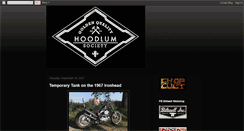 Desktop Screenshot of hoodlumsociety.blogspot.com