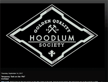 Tablet Screenshot of hoodlumsociety.blogspot.com