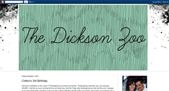 Desktop Screenshot of dicksonzoo.blogspot.com