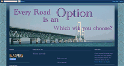 Desktop Screenshot of everyroadisanoption.blogspot.com