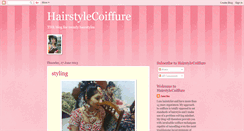 Desktop Screenshot of hairstylecoiffure.blogspot.com