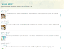 Tablet Screenshot of pauseability.blogspot.com