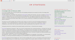 Desktop Screenshot of kmstrategies.blogspot.com