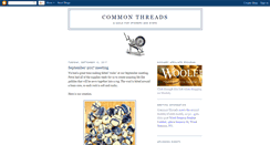 Desktop Screenshot of commonthreadsguild.blogspot.com
