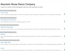 Tablet Screenshot of mountainhousedancecompany.blogspot.com
