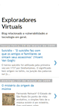 Mobile Screenshot of exploradores-virtuais.blogspot.com