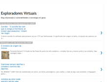 Tablet Screenshot of exploradores-virtuais.blogspot.com