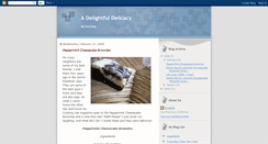 Desktop Screenshot of delightful-delicacy.blogspot.com