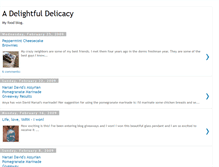 Tablet Screenshot of delightful-delicacy.blogspot.com