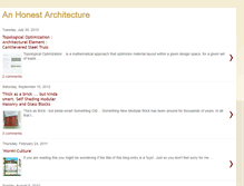 Tablet Screenshot of honestarchitecture.blogspot.com