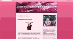 Desktop Screenshot of lucianoyevange.blogspot.com