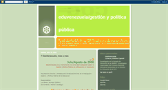 Desktop Screenshot of eduvenezuela.blogspot.com