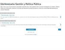 Tablet Screenshot of eduvenezuela.blogspot.com