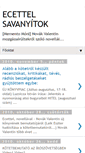 Mobile Screenshot of ecettelsavanyitok.blogspot.com