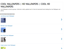 Tablet Screenshot of coolwallpapers-zone.blogspot.com