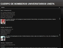 Tablet Screenshot of bomberosunefa.blogspot.com