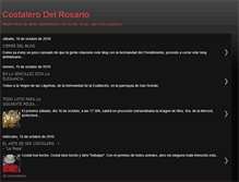 Tablet Screenshot of costalerodelrosario.blogspot.com