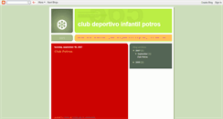 Desktop Screenshot of clubpotros.blogspot.com