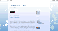 Desktop Screenshot of juanmamedina.blogspot.com