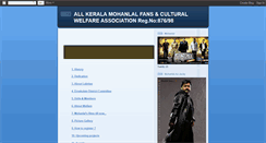 Desktop Screenshot of mohanlalfansekm.blogspot.com