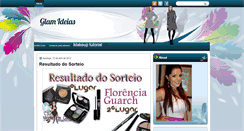 Desktop Screenshot of glamideias.blogspot.com
