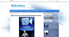 Desktop Screenshot of mobiles-release.blogspot.com