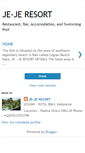 Mobile Screenshot of jejeresort.blogspot.com