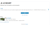 Tablet Screenshot of jejeresort.blogspot.com
