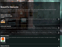Tablet Screenshot of beautymalaysian.blogspot.com