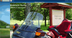 Desktop Screenshot of motorcycletouring-007pandas.blogspot.com