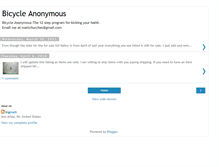 Tablet Screenshot of bicycleanonymous.blogspot.com