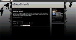 Desktop Screenshot of abbasiworld.blogspot.com