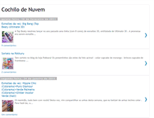Tablet Screenshot of cochilodenuvem.blogspot.com