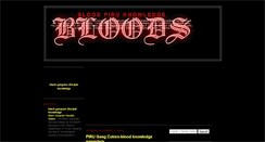 Desktop Screenshot of bloodpiruknowledgegangsters.blogspot.com