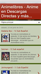 Mobile Screenshot of animelibres.blogspot.com