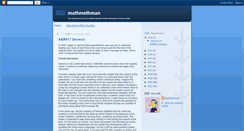 Desktop Screenshot of mathmethman.blogspot.com