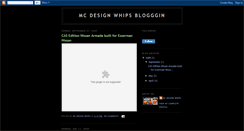 Desktop Screenshot of mcdesignwhips.blogspot.com