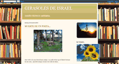 Desktop Screenshot of girasolesdeisrael.blogspot.com