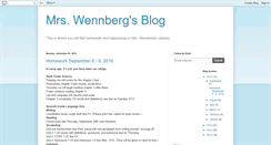 Desktop Screenshot of mrswennberg.blogspot.com