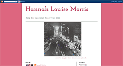 Desktop Screenshot of hannmorris.blogspot.com