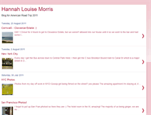 Tablet Screenshot of hannmorris.blogspot.com