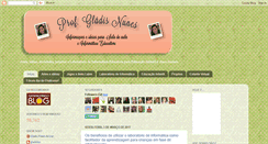 Desktop Screenshot of profgladisnunes.blogspot.com