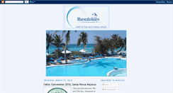 Desktop Screenshot of blueseaholidays.blogspot.com