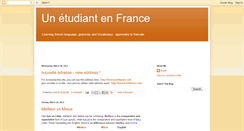 Desktop Screenshot of pourapprendrelefrancais.blogspot.com