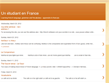 Tablet Screenshot of pourapprendrelefrancais.blogspot.com