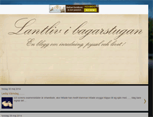 Tablet Screenshot of lantlivibagarstugan.blogspot.com